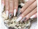 ニュアンスホワイトネイル