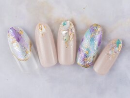 ニュアンスシェルネイル