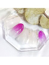 サロンR/キラキラシンプルネイル