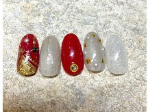 ベーシック ネイルウィザードアカデミー 麻布十番店(Basic×NailWizardAcademy)/12月【毎月厳選トレンド4種】