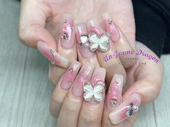 アン ジョーヌドラゴ/【自爪ネイル】チークネイル