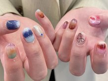 アイネイルズ 天神今泉店(I-nails)/【misato.n】カラフルもやもや