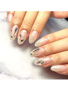 オラシオンネイル(Oracion Nail)/ラメグラデーション