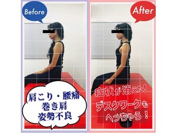 ナオル整体 西川口院(NAORU整体)/ 姿勢のチェック♪　柔軟性up