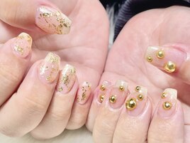 金箔ネイル
