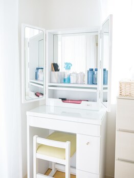 ヘッドリゾート/施術後のお直しも◎