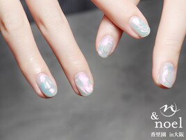クリアリング　ブルーネイル
