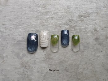 シンプリー ネイルアンドアイラッシュ 祖師谷大蔵店(Simpliee Nail&Eyelash)/【過去】マンスリーデザイン