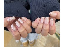 ハズグラスネイル(Haze Grass nail)/フレンチネイル