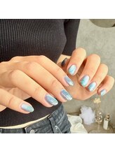 モア ネイル(more nail)/マグネット＋グラデーション