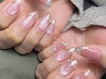 ユイネイル(結Nail)/■clear french nail■