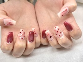 はーとリボンネイル