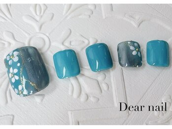 ディア ネイル(Dear nail)/和柄フット