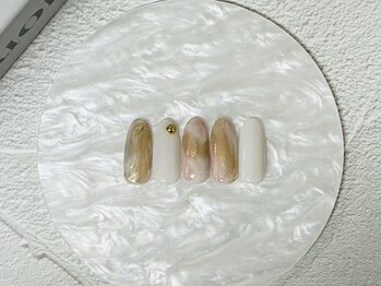 ネイルサロン北野坂/春ニュアンスネイル