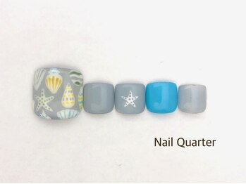 ネイルクォーター(Nail Quarter)/【Foot】Design