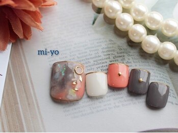ミーヨ ネイル(mi-yo nail)/フット【定額¥9350(税込)★】