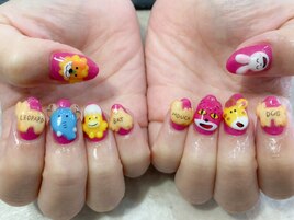 キャラクターネイル