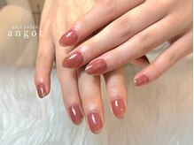 アンガット(angot.)/ミラー細フレンチネイル