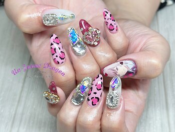 アン ジョーヌドラゴ/【自爪ネイル】ギャルネイル