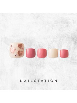 ネイルステーション ルミネ大宮店 (NAIL STATION)/ミラーネイル／パラジェル