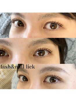 ラッシュアンドネイル リック(lash&nail Lick)/まつ毛パーマ