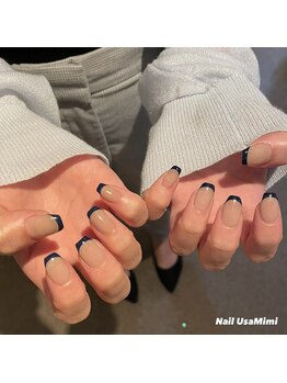ネイル ウサミミ(Nail UsaMimi)/フレンチ