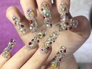 キラキラクリアネイル