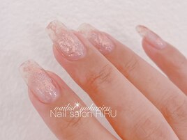 転写箔ネイル/ホイルネイル