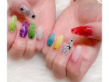 ルアナ(Luana.)/カラフルスターネイル★
