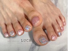 ネイルアトリエルカ(nail atelier LUCA)/W-333 マグネットラメホロネイル