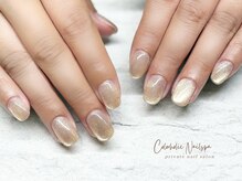 カラーホリック ネイルスパ(Colorholic Nailspa)/ゴールドマグネットワンカラー