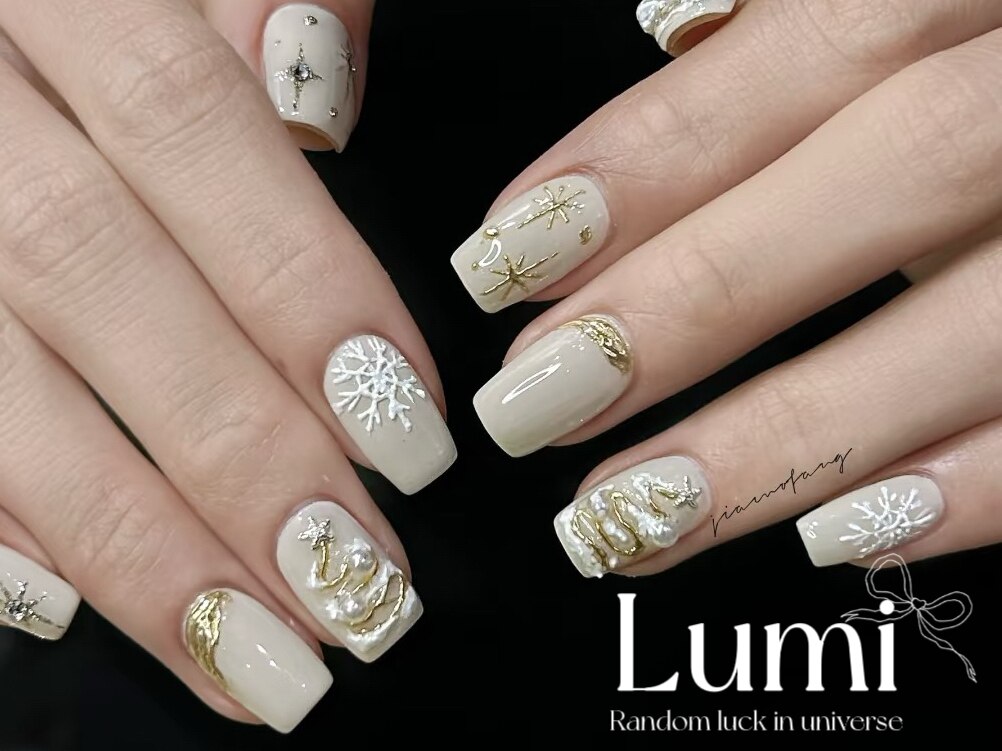 EVER NAIL　lumiere　クリスマス クリスマスネイル：PG013343816｜ルミネイル 池袋東口サンシャイン店