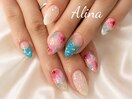 持ち込みネイル/フラワー