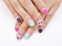 ネイルコレクション ピンク(Nail Collection Pink)/ジェル定額￥7990ース★ドット