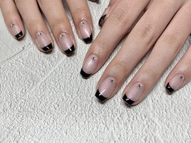 バーチャルフレンチネイル