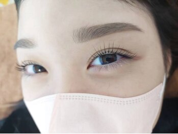 ヘアメイクアンク 春日原店/まつ毛パーマ&眉毛スタイリング