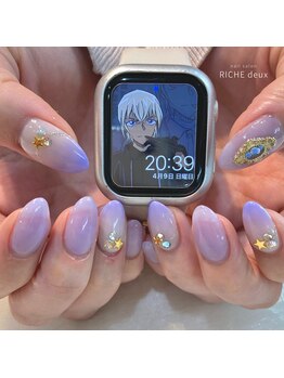 リッシュ ドゥ(RICHE deux)/推しカラーネイル