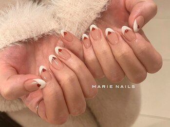 マリーネイルズ 心斎橋店(MARIE NAILS)/新規様¥8,800 ハート 1218b