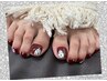  Foot  親指アート　¥6200（オフ込み）