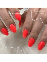 サッシーラッシュ(SASSY LASH)/One color ネイル♪