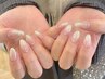 オフィスネイルにもオススメ★　ラメグラデーション　6500円