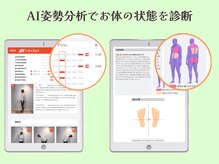 リフィール 国分寺店/AI姿勢分析で一目瞭然。