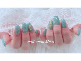 フラッシュネイル　グリーン