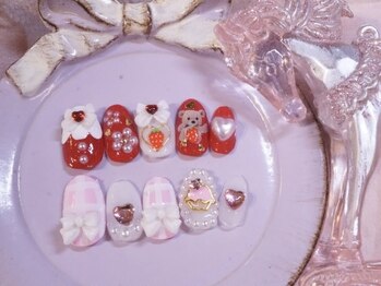 ジェルネイル定額制¥10400