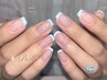 【hand◇丁寧ケア付◎】 フレンチnail *¥6500