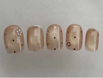 アイネイルズ 渋谷店(I nails)/オレンジマグドット