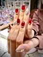 ハナ(Hana) スワロでキラキラネイル