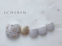 イチリンネイル 千葉店(ICHIRIN NAIL)/シンプルフットネイル