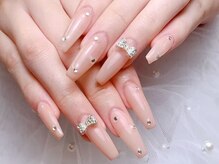 Angel nail【ジェルネイル/長さ出し/マグネット】の雰囲気（指先を美しく魅せるデザインが多数♪ワンホン/ガーリー/韓国）