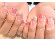 ネイルズ ララ(nails Lala)/チェック柄。